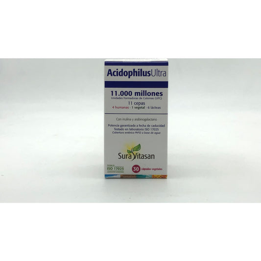 Sura Vitasan Acidophilus Ultra 30 Cápsulas