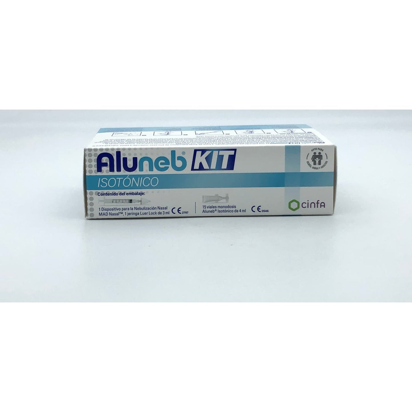 Cinfa Aluneb Isotonico Kit 15 Viales 4 Ml + 1 Dispositivo