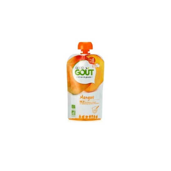 Good Got Pure Fruit en 4 meses Mango Orgánico 120g