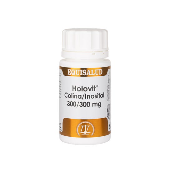 Equisalud Holovit Colina/Inositol 300/300mg 50caps