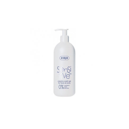 Ziaja Sensitive Gel Limpiador Rostro Y Cuerpo 400 ml
