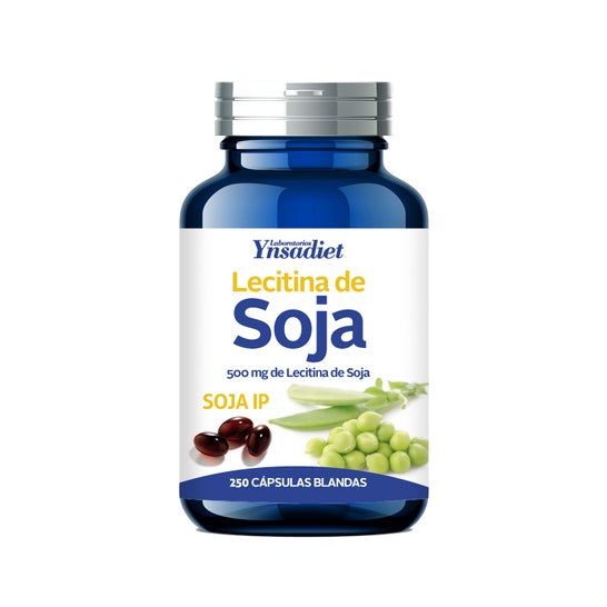 Ynsadiet Lecitina de Soja 500 mg 250 Perlas