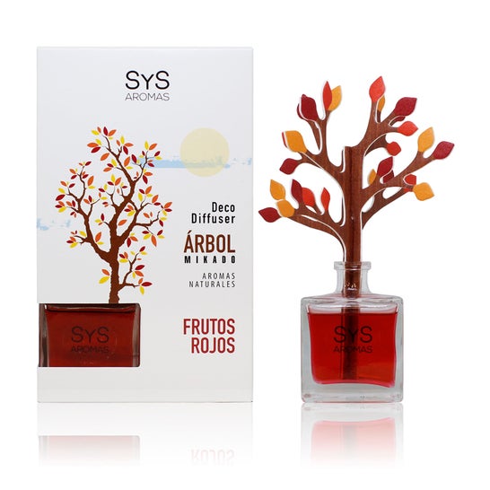 SYS Aromas Ambientador Mikado Árbol Frutos Rojos 90ml