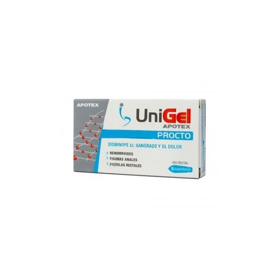 Apotex Unigel Procto supositorios 5uds