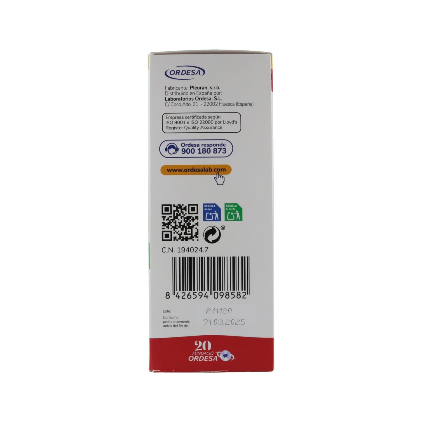 Ordesa Kids Imunoglukan P4H 250ml