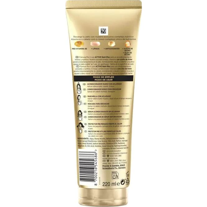 Pantene Acondicionador 3 Minutos Miracle Rizos Definidos 200ml
