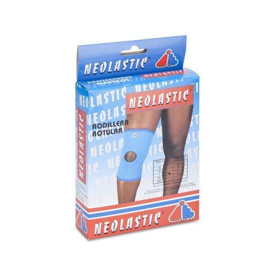 NEOLASTIC Rodillera Rotular Con Estabilizadores Talla L Medida 39-43 Cm