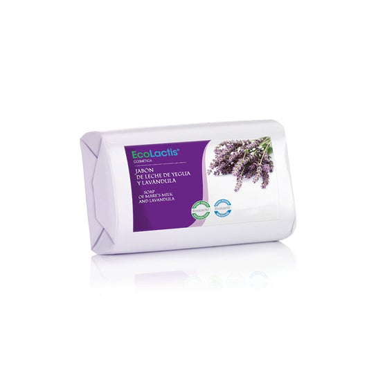 Ecolactis Jabón Eco 10% Leche de Yegua Lavanda 100 g