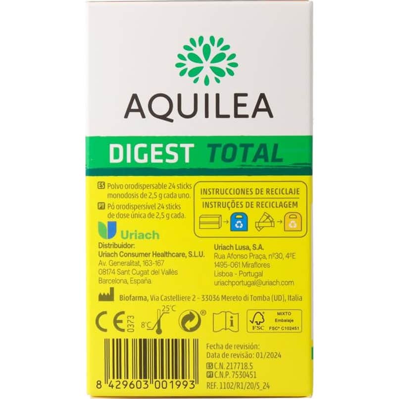 Aquilea Digest Total Sabor Manzanilla 24x2,5g