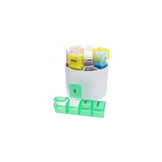 Pastillero Redondo Estipharm 7 Días
