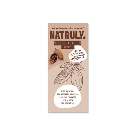 Natruly Chocolicious Negro 85g