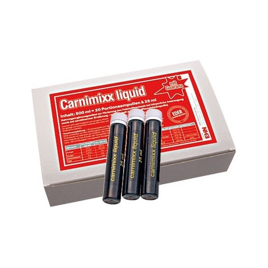 Eder Health Nutrition Carnimixx 20 Ampollas