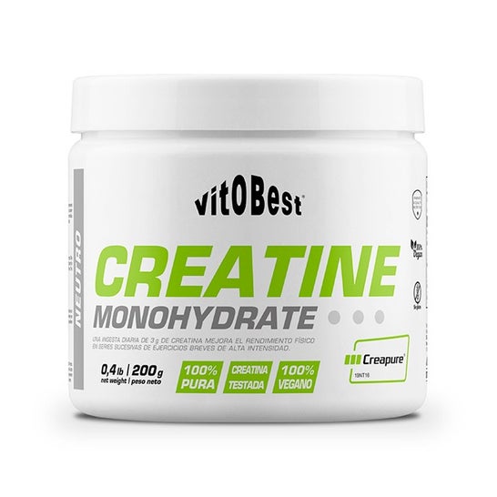 VitoBest Creatina Creapure 100% Neutro Polvo 200 g