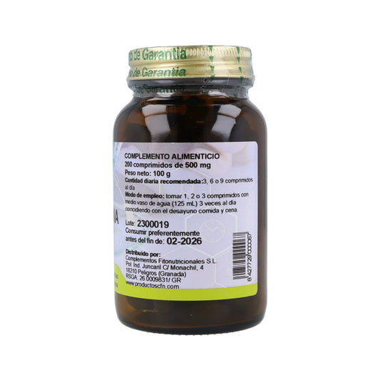 CFN Espirulina 200comp