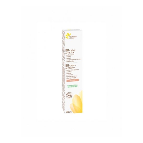 Fleurance Nature BB Crema Antiedad Tono Oscuro Bio 40ml