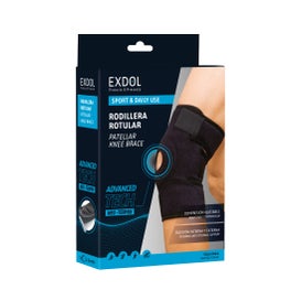 Exdol Rodillera Neopreno Color Negro 1ud