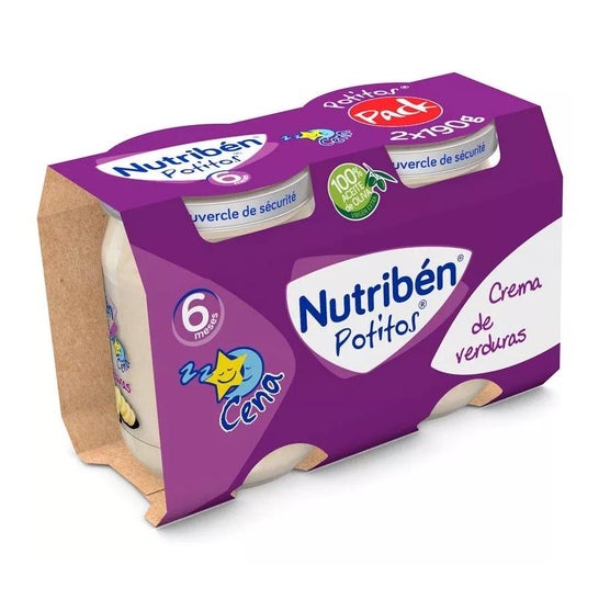 Nutriben Potito Duo Crema de Verduras 190g
