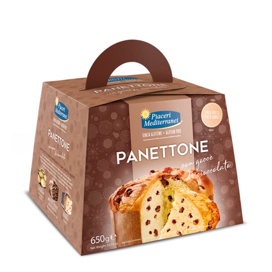 Piaceri Mediterranei Panettone Chocolate Chips Bio 650 g