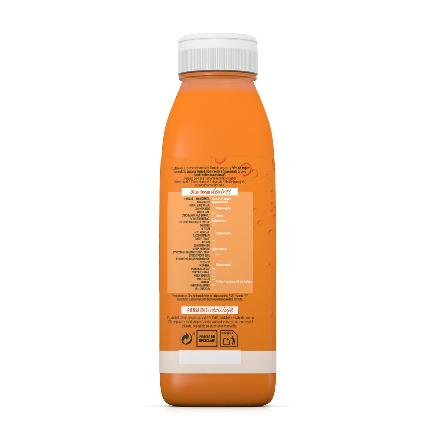 Garnier Fructis Hair Food Papaya Champú Reparador 350 ml