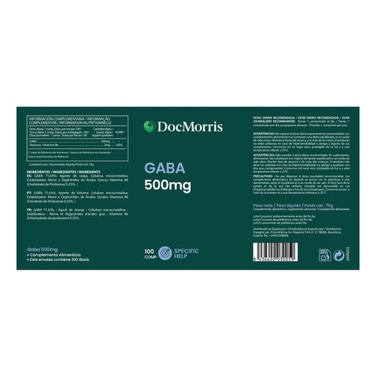 Docmorris gaba 500 mg 100 comp