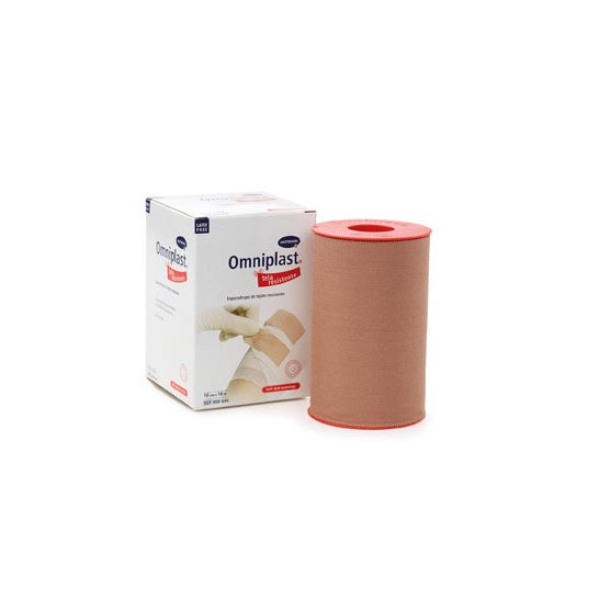 Omniplast Esparadrapo Tela Rosa 10x10 cm 1 ud