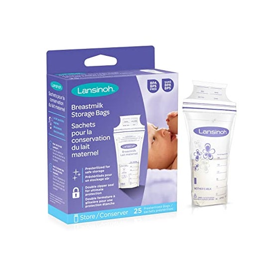 Lansinoh Bolsas para Leche Materna 25uds