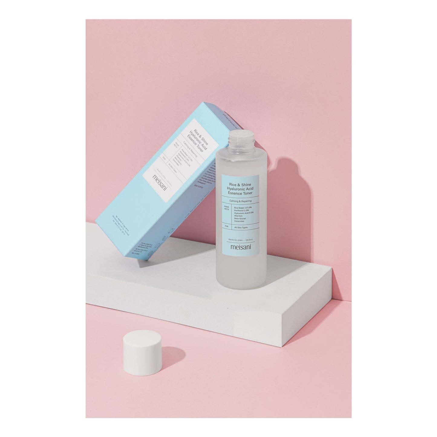 Meisani Rice and Shine Hyaluronic Acid Essence Toner 150ml