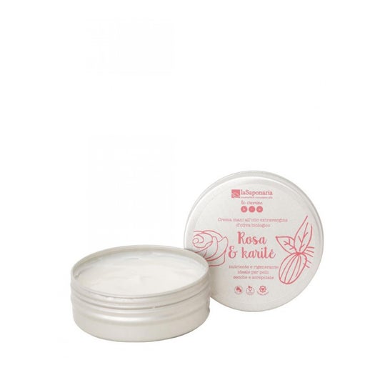 La Saponaria Crema de Manos Rosa y Karité 60 ml