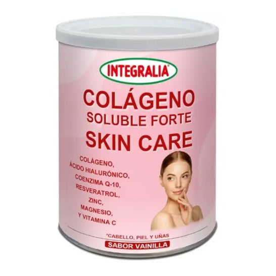 Integralia Colageno Soluble Forte Skin Care Sabor Vainilla 300g