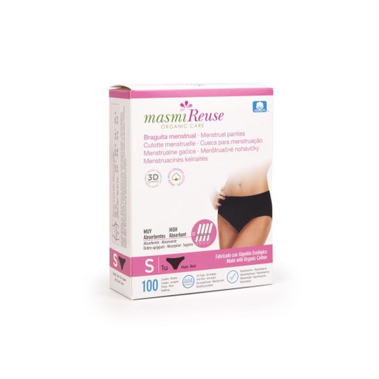 Masmi Braguita Menstrual Algodón Bio S 1ud