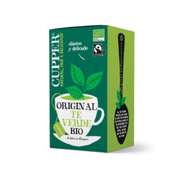 Cupper Te Verde Infusion Bio C.Justo 20uds