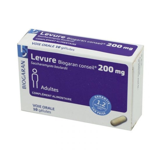 Biogaran Levure 200mg 10comp