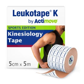 Leukotape K Vendaje Neuro Muscular Tecnica Vnm beige 5 Cm X 5 C