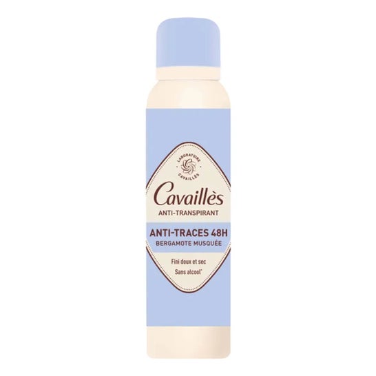 Cavaillès Déodorant Anti-Transpirant Anti-Traces 48h Bergamote Spray 50 ml