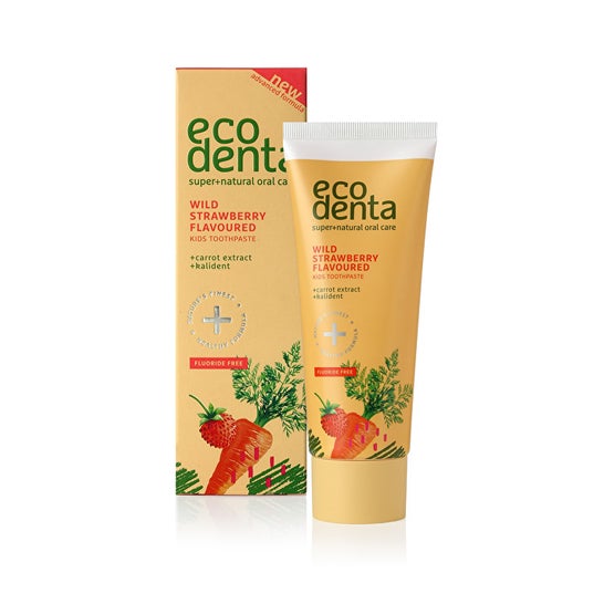 Ecodenta Dentifrice green Enfants goût Fraise Des Bois 75 ml