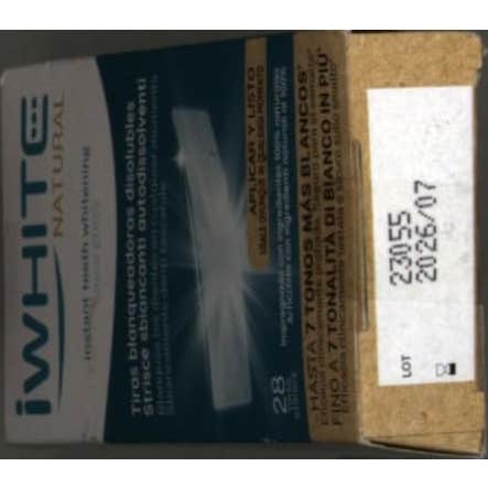 iWhite Tiras Blanqueadoras Disolubles 28uds