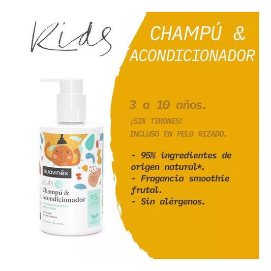 Suavinex Kids Champú & Acondicionador 300ml