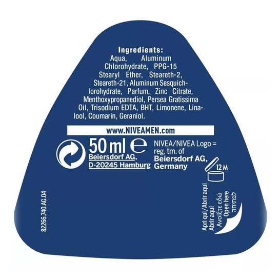 Nivea Men Stress Protect Desodorante Roll On 50ml