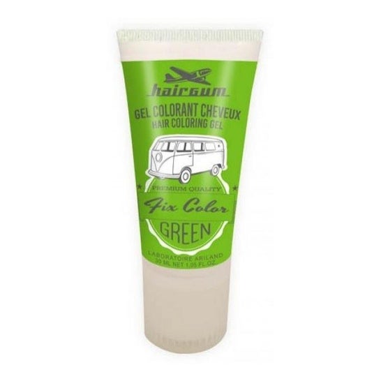 Hairgum Fix Color Gel Colorante Cabello Verde 30 ml