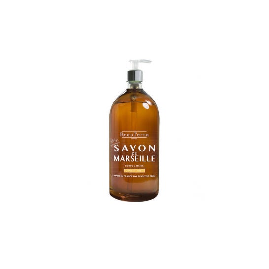 BeauTerra Jabón líquido de Marsella Vainilla Miel Vainilla 1l