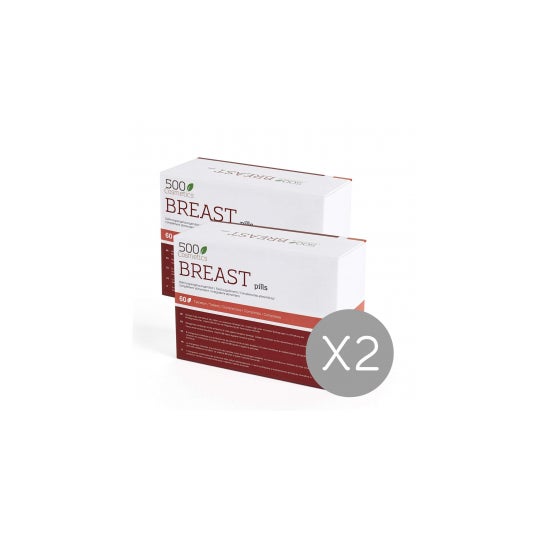 500 Cosmetics Breast 60 Comp x2