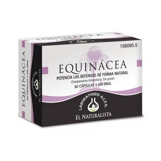 Echinacea + vit C 60 Cap El Naturalista