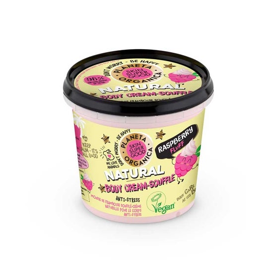 Planeta Orgánica Body Cream Souffle Raspberry Fluff 360 ml