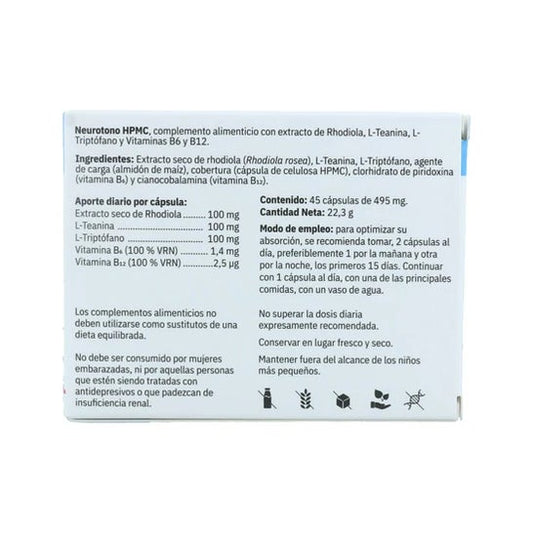 Espadiet Neurotono HPMC 45caps