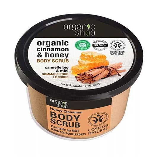 Organic Shop Exfoliante Corporal Miel Canela 250ml