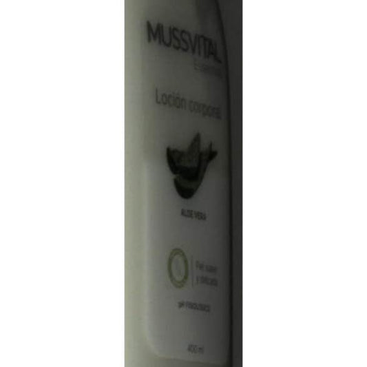 Mussvital Essentials Loción Corporal Aloe Vera 400ml