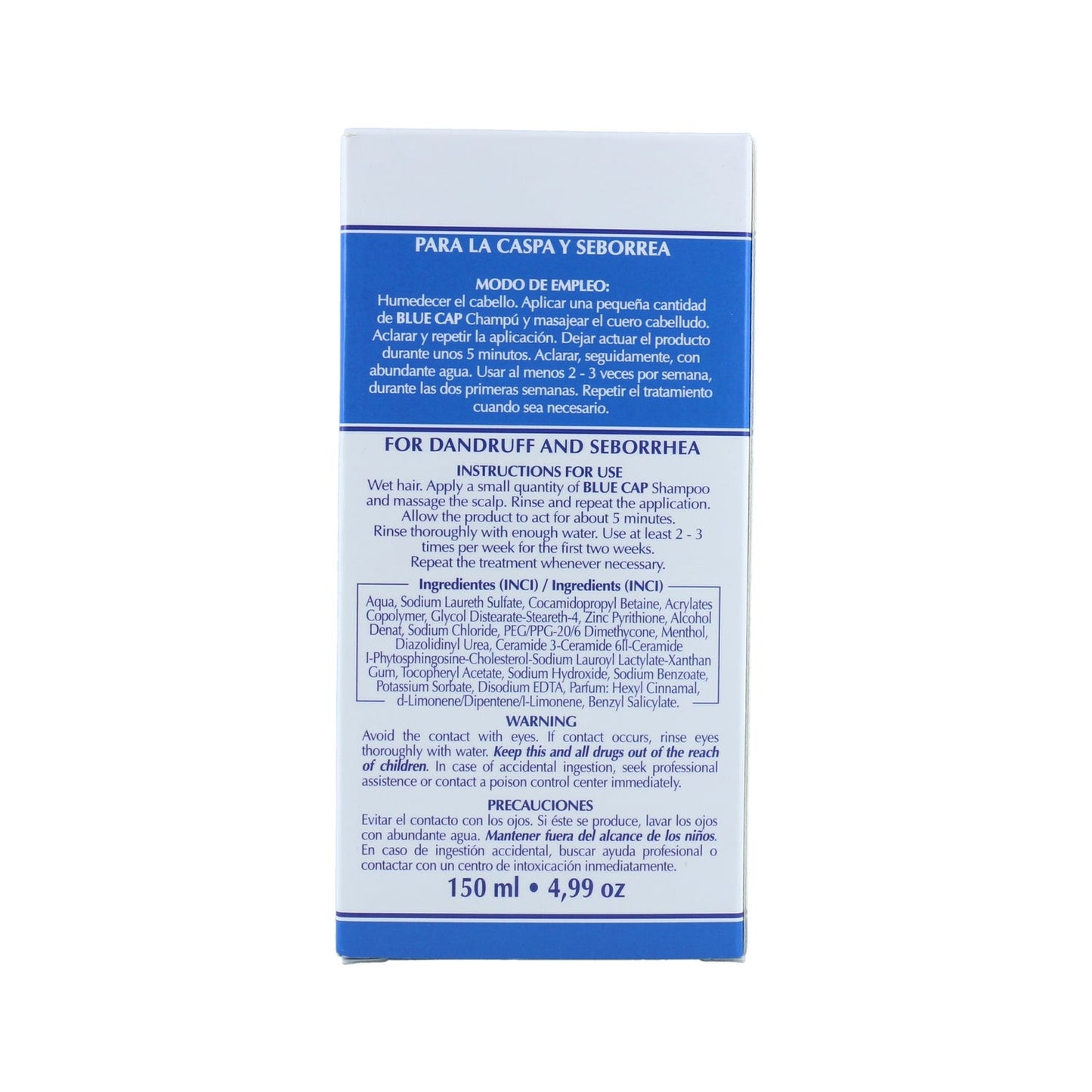 Blue Cap Champú para Caspa y Seborrea 150ml