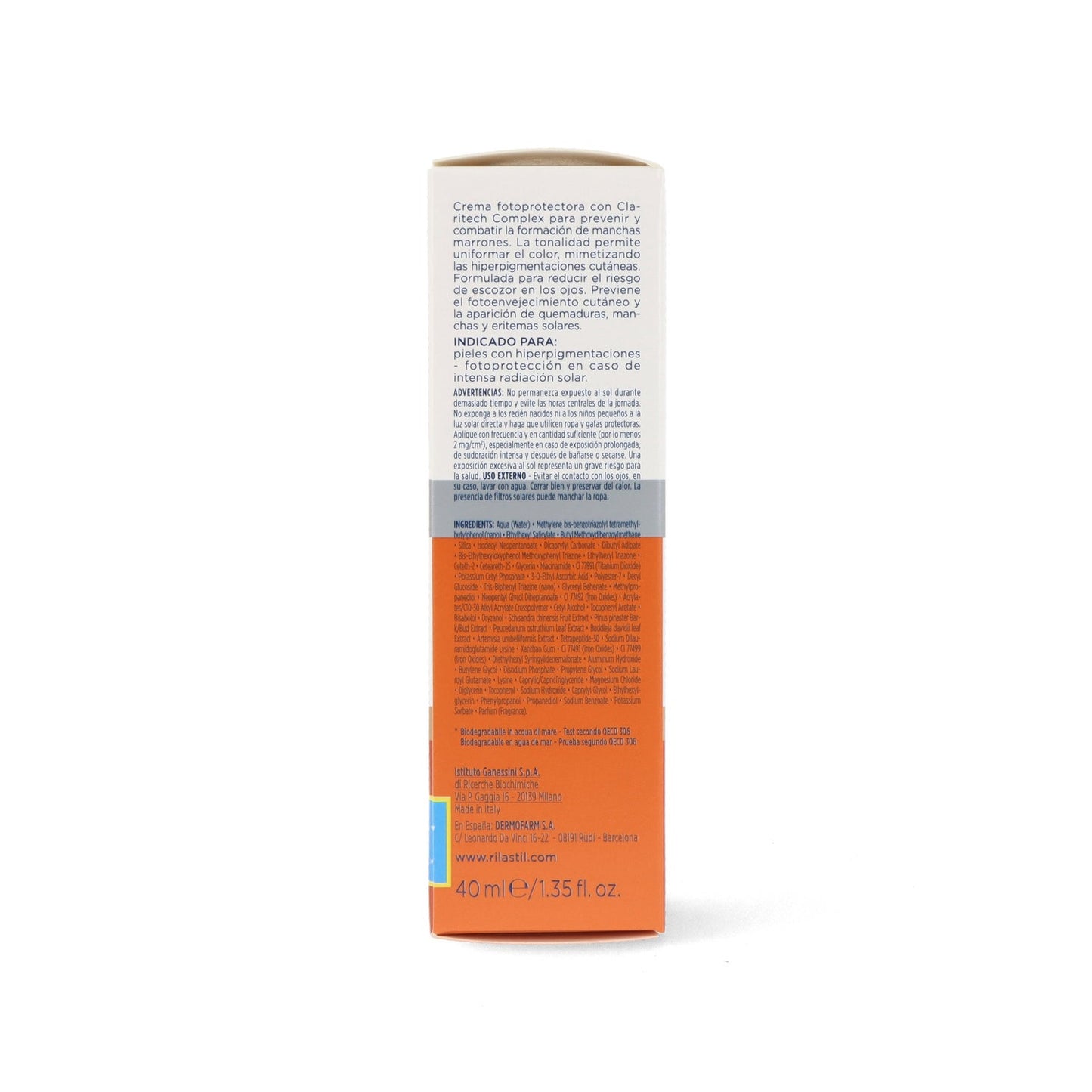 Rilastil Sun System D-Clar Crema Solar Anti-Manchas Medium Color SPF50+ 40ml