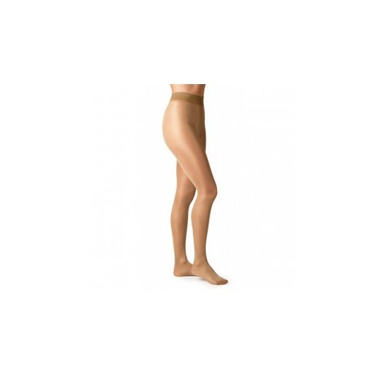 Orbalast panty compresión muy ligera beige talla mediana
