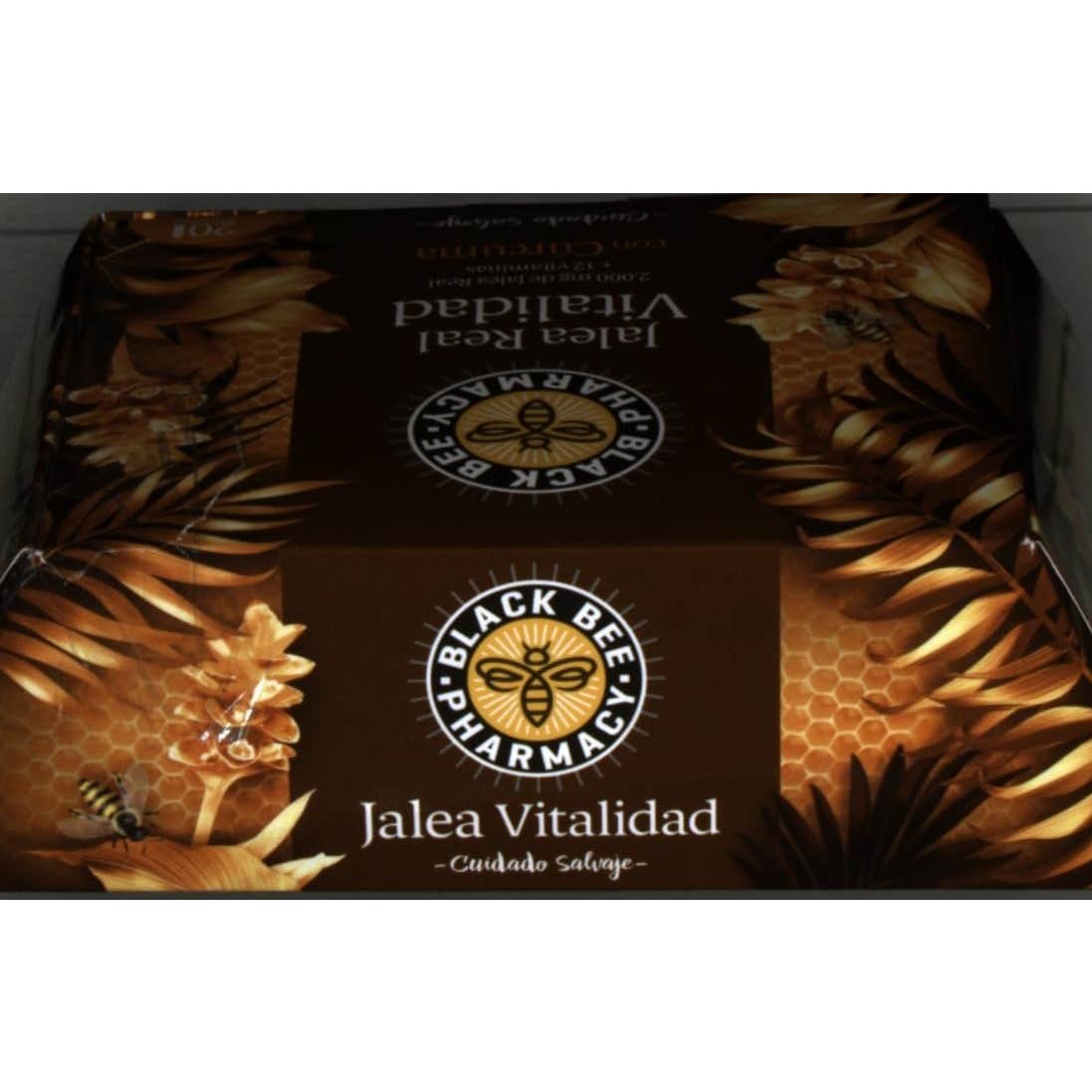 Black Bee Jalea Real Vitalidad Cúrcuma 20 Ampollas